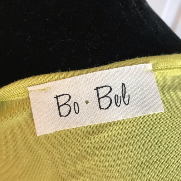 Canary Yellow HiLo T-shirt Dress by Bo Bel - Picture 5 of 8